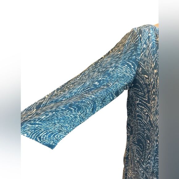 Soft Surroundings Oceo Gauze Tunic Abstract Small Top 2EW85 NWT - Picture 2 of 13